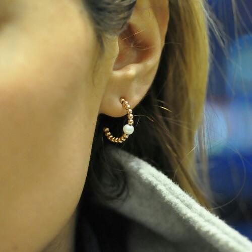 By Golden House - Top Top İnci Küpe (1) By Golden House - Top Top İnci Küpe (1)