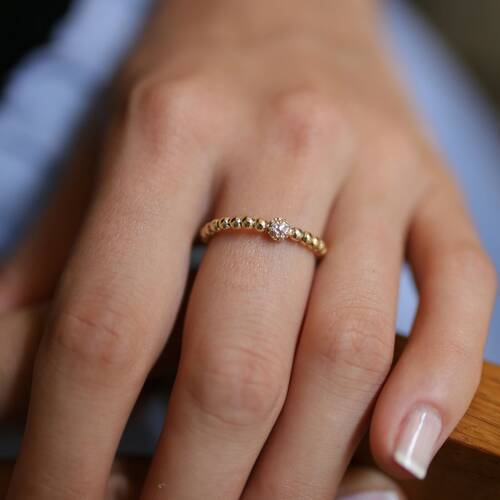 By Golden House - Top Top Yüzük