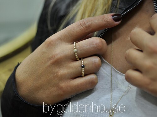 By Golden House - Top Top Yüzük (1)