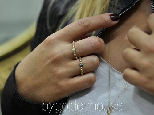 By Golden House - Top Top Yüzük (1)