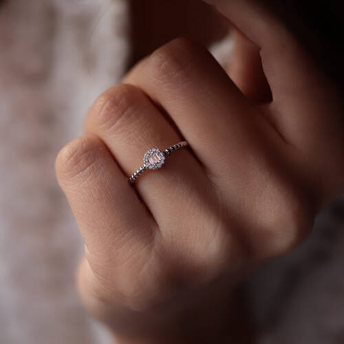 By Golden House - Topik Baget Pırlanta Yüzük