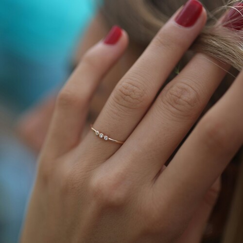 By Golden House - Tria Yüzük