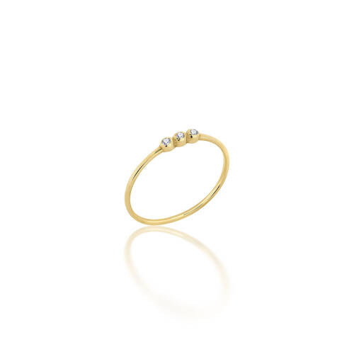 By Golden House - Tria Yüzük (1)