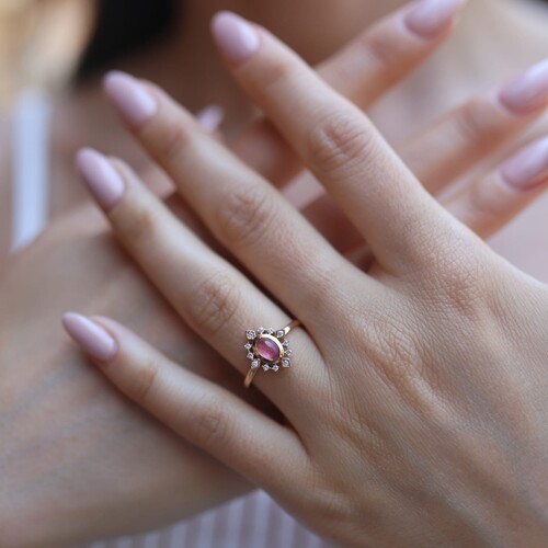 By Golden House - Turmalin Pırlanta Yüzük (1) By Golden House - Turmalin Pırlanta Yüzük (1)