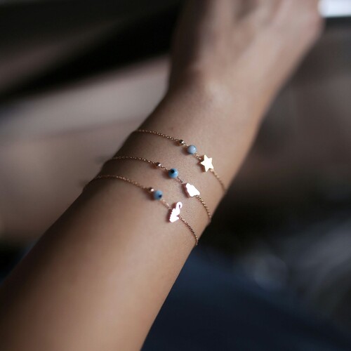 By Golden House - Üç Boyutlu Figür Bileklik