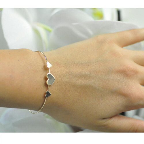 By Golden House - Üç Kalpli Tel Bilezik