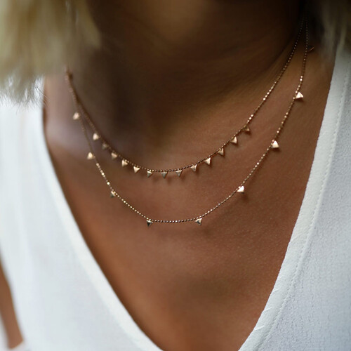 By Golden House - Üçgen Saçak Kombin (1)