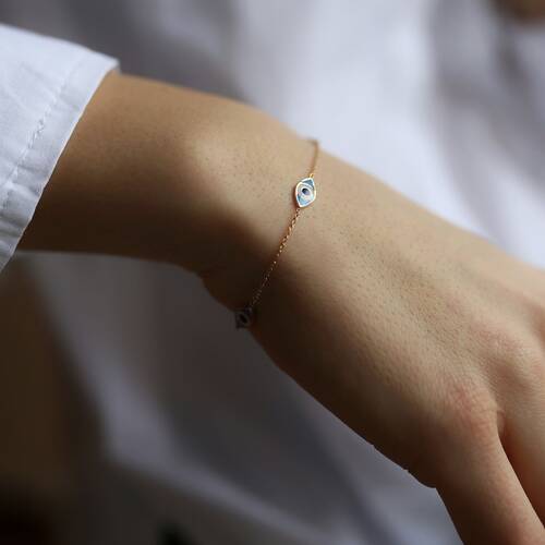 By Golden House - Üçlü Mine Göz Bileklik