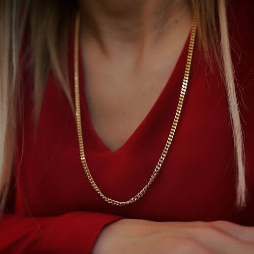 By Golden House - Uzun Zincir Kolye