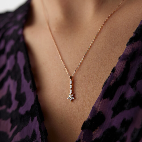 By Golden House - Vega Yıldız Kolye