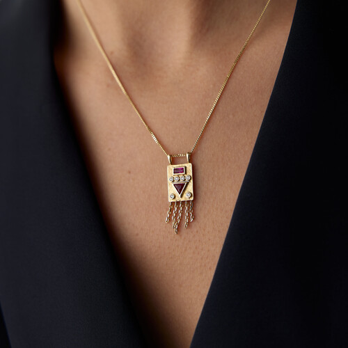 By Golden House - Vintage Püskül Kolye By Golden House - Vintage Püskül Kolye