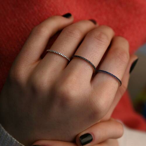 By Golden House - Yarım Tur Yüzük