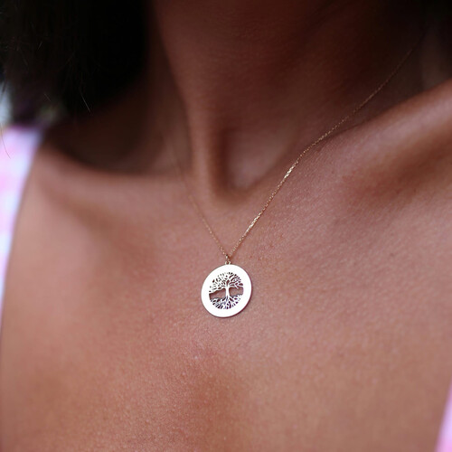 By Golden House - Yaşam Ağacı Kolye By Golden House - Yaşam Ağacı Kolye