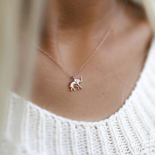 By Golden House - Yavru Fil Kolye