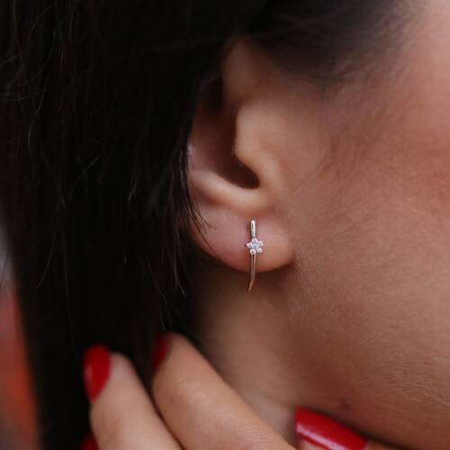 By Golden House - Yıldız Lades Küpe