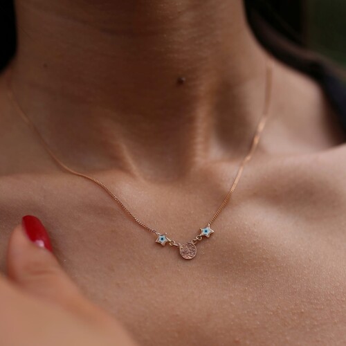 By Golden House - Yıldız Mine Penez Kolye