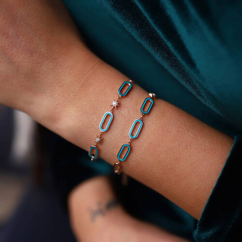 By Golden House - Yıldız Mineli Ataç Bileklik