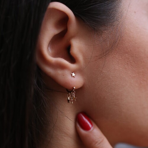 By Golden House - Yıldız Saçak Küpe By Golden House - Yıldız Saçak Küpe