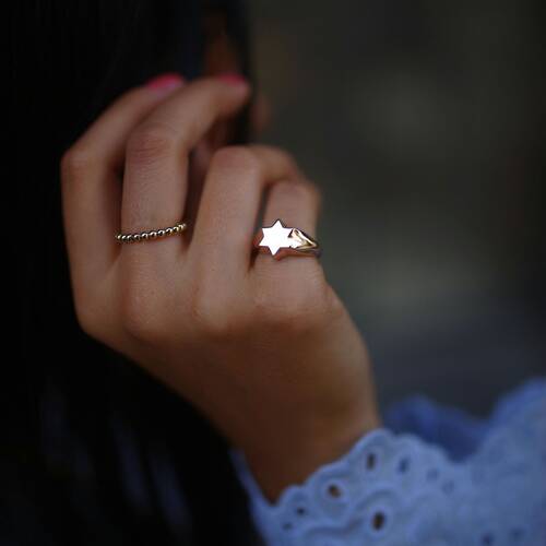 By Golden House - Yıldız Şövalye Yüzük