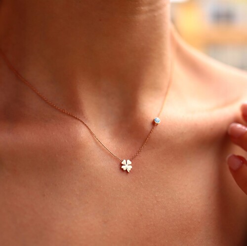 By Golden House - Yonca Mine Göz Kolye (1) By Golden House - Yonca Mine Göz Kolye (1)