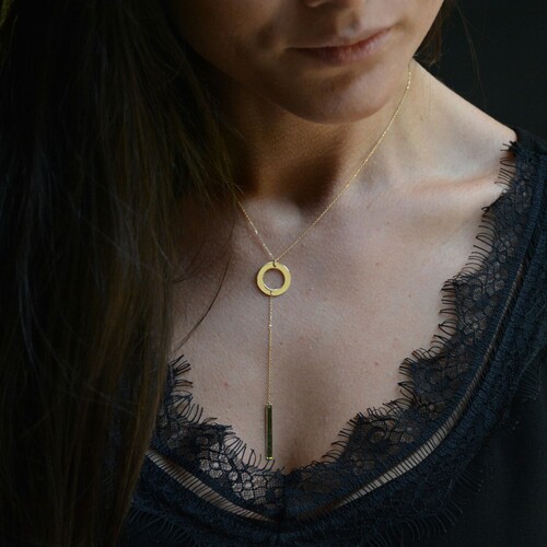 By Golden House - Yuvarlak Tasarım Kolye By Golden House - Yuvarlak Tasarım Kolye