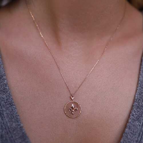 By Golden House - Zambak Kolye (1) By Golden House - Zambak Kolye (1)