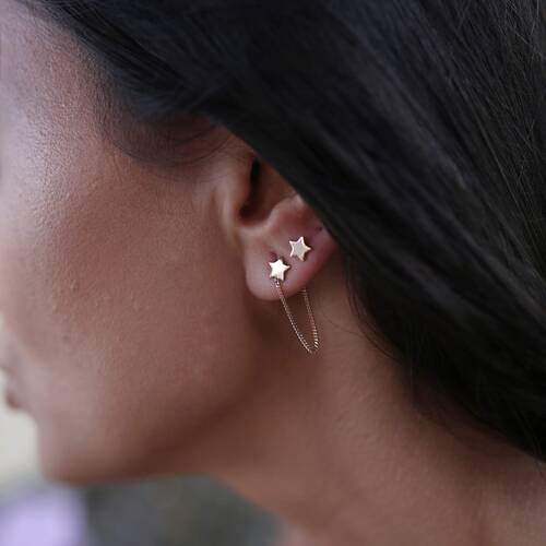 By Golden House - Zincir Sallantılı Yıldız Kombin